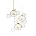 Giopato & Coombes - Bolle Circular Chandelier 24 Bubbles
